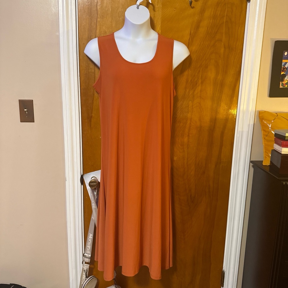 Attitudes by Renee 3 Piece Set w/. Animal Print Jacket and 2 maxi dresses - Picture 4 of 7